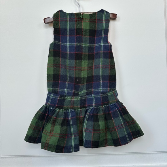 Classic Prep | Cameron Drop Waist Dress in Lochaber Tartan - Picture 4 of 6